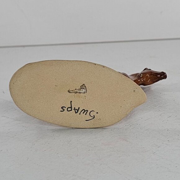 Hagen Renaker Swaps Thoroughbred Racehorse Miniature Figurine - Picture 9 of 9